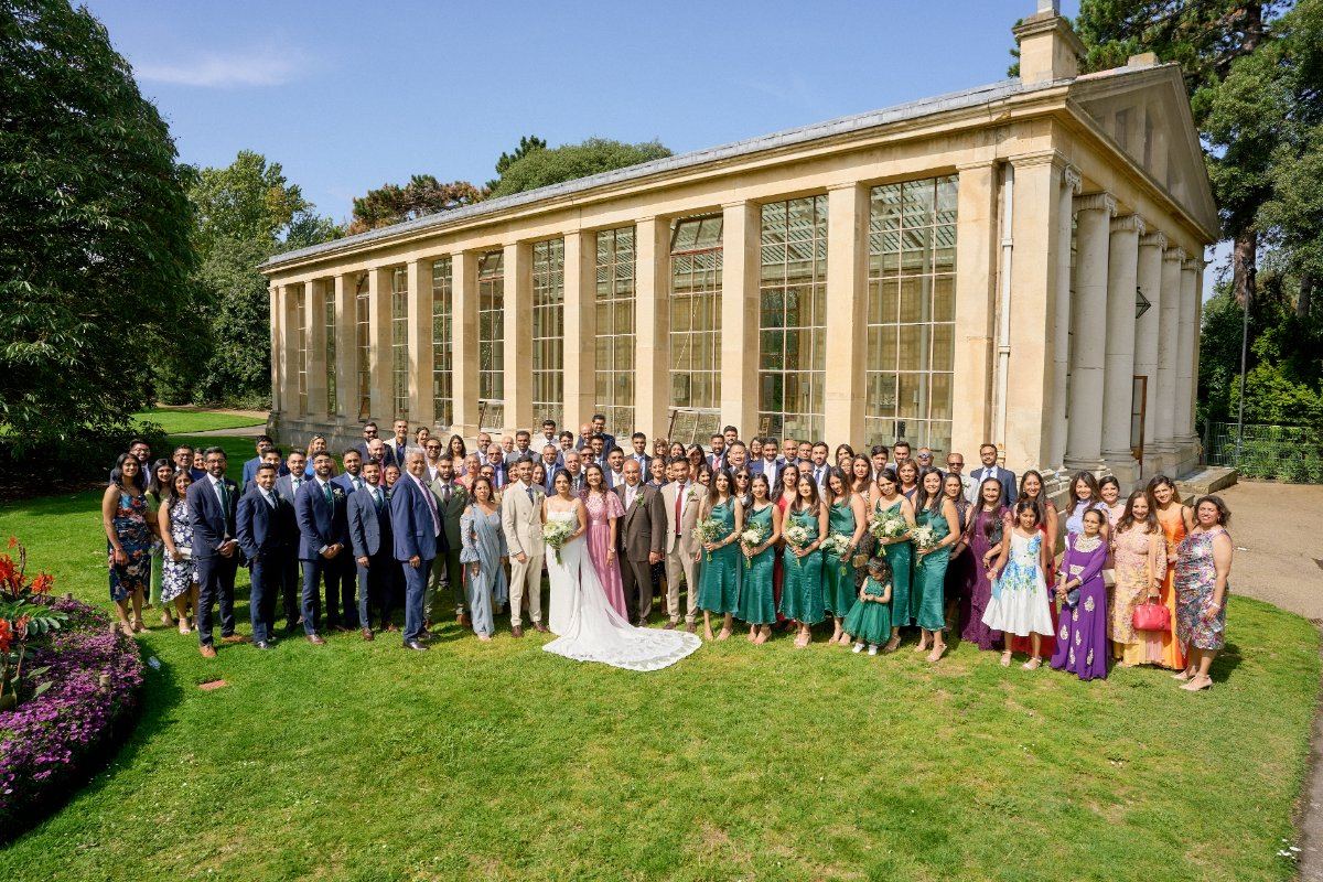 Krishna & Rishi wedding at Kew Gardens — Asian wedding photography by Heston Photo