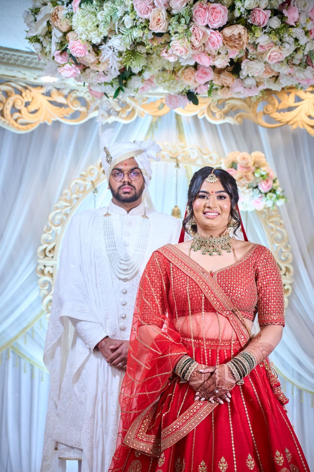 Vandna & Kiran wedding at Willesden temple — Asian wedding photography by Heston Photo