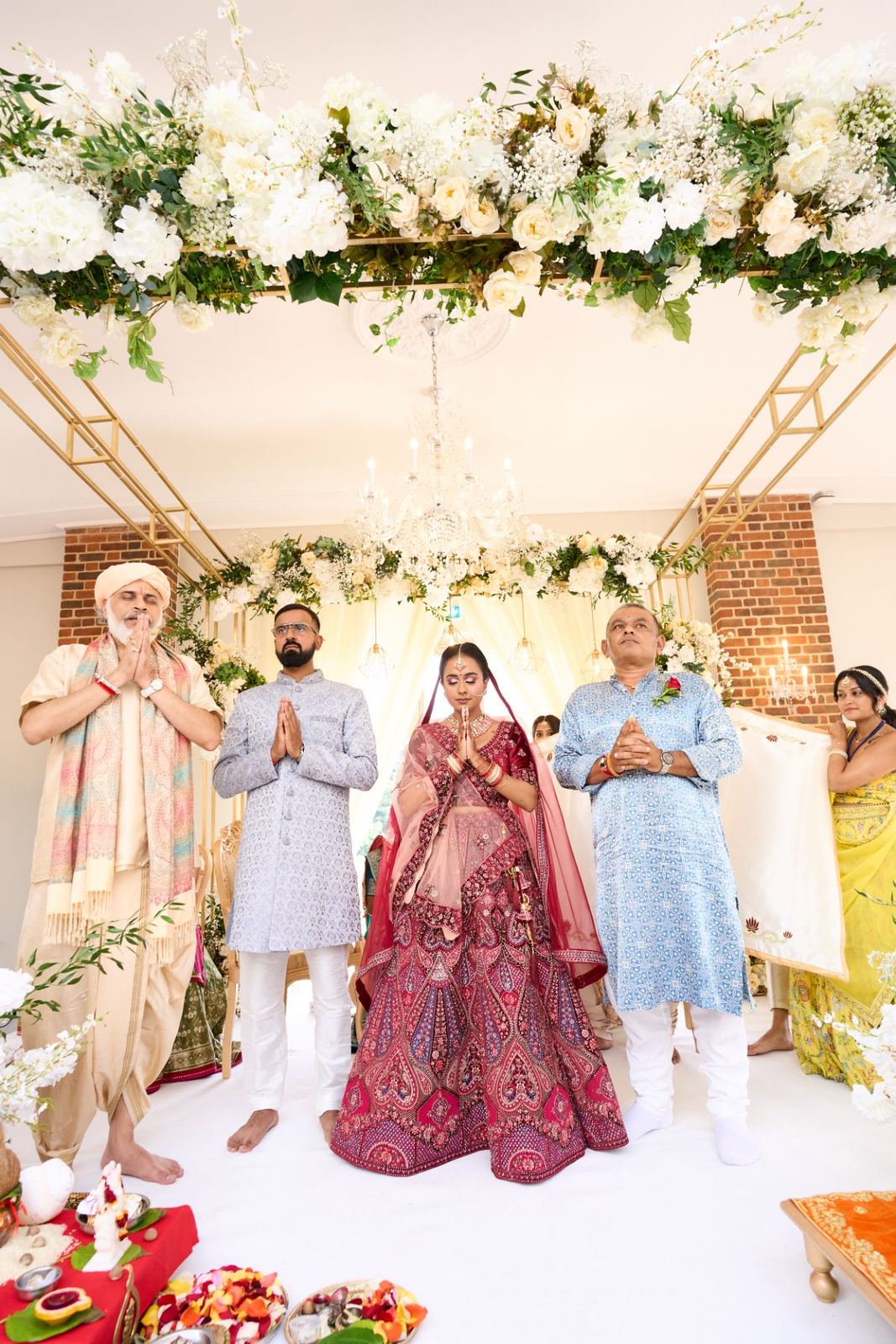 Vishal & Tulsi wedding at Offley Place — Asian wedding photography by Heston Photo
